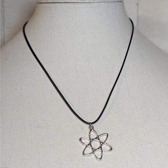 Atom Charm Necklace - Picture 2 of 3